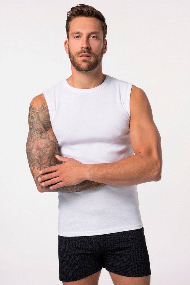 JP1880 Unterhemd JP1880 Unterhemd Rippjersey breite Träger bis 8 XL von JP1880