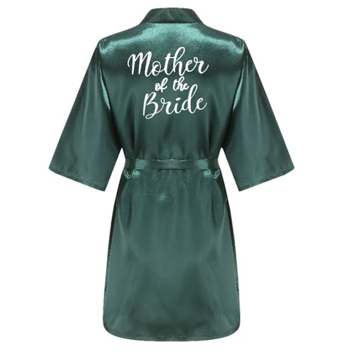 JPHCHSC Damen Brautjungfern Roben Kimono Badmantel Braut Maid of Honor Mother Sister Robe für Hochzeit Party Pool Party und Pajama Party 088 von JPHCHSC