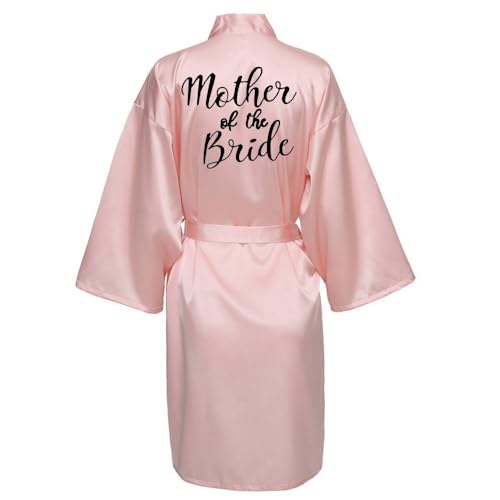 JPHCHSC Damen Brautjungfern Roben Kimono Badmantel Braut Maid of Honor Mother Sister Robe für Hochzeit Party Pool Party und Pajama Party 088 von JPHCHSC