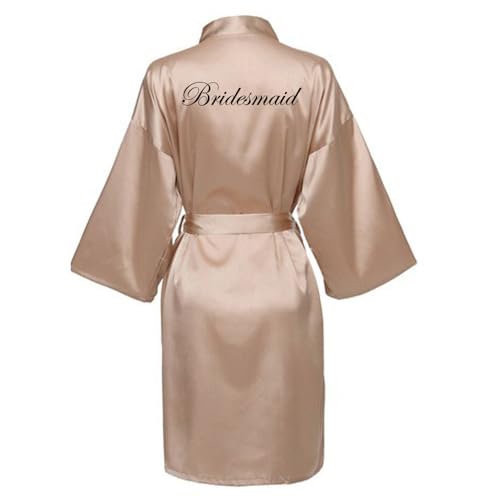 JPHCHSC Morgenmantel Bademantel Braut Roben Damen Heiraten Braut Party Schwestern Squad Mutter Hochzeit Brautjungfer Robe von JPHCHSC