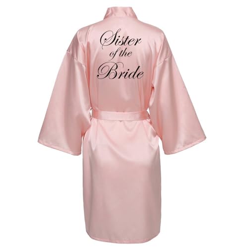 JPHCHSC Morgenmantel Bademantel Braut Roben Damen Heiraten Braut Party Schwestern Squad Mutter Hochzeit Brautjungfer Robe von JPHCHSC