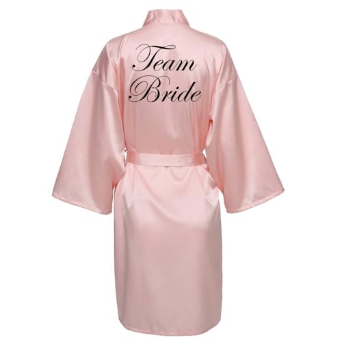 JPHCHSC Morgenmantel Bademantel Braut Roben Damen Heiraten Braut Party Schwestern Squad Mutter Hochzeit Brautjungfer Robe von JPHCHSC