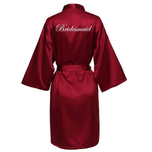 JPHCHSC Morgenmantel Bademantel Braut Roben Damen Heiraten Braut Party Schwestern Squad Mutter Hochzeit Brautjungfer Robe von JPHCHSC