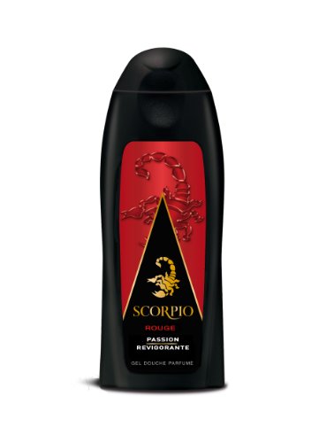 Scorpio Duschgel für Herren, Rot, 250 ml von JPHYLL