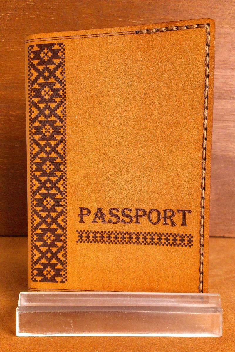 Reisepass-Leder-Cover Reisepass-Leder-Cover von JPIGoods