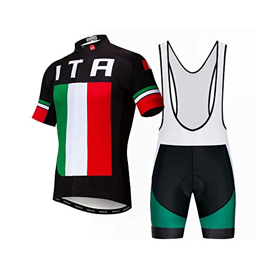 JPOJPO Cycling Jersey for Men Pro Team Bicycle Clothing MTB Bike Jerseys Shorts Set Italy von JPOJPO
