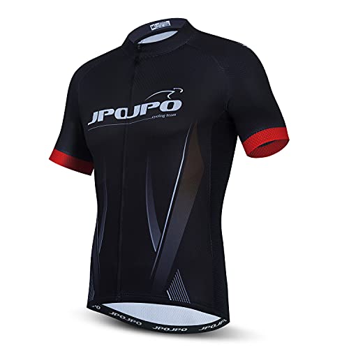 JPOJPO Herren Radtrikot MTB Tops Fahrrad T-Shirt Kurzarm Bike Bekleidung Jacke S-3XL von JPOJPO