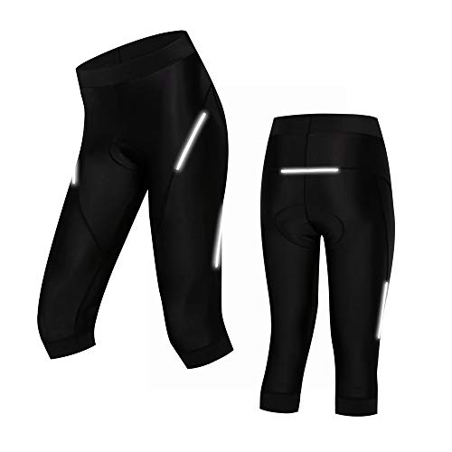 JPOJPO Radlerhose für Damen, stoßfest, mit Gel-Polsterung, Caprihose, 3X-Groß JPOJPO Radlerhose für Damen, stoßfest, mit Gel-Polsterung, Caprihose, 3X-Groß von JPOJPO