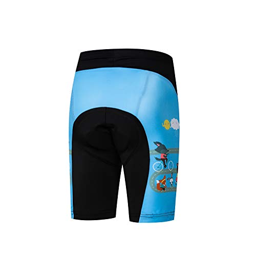 Jpojpo Fahrrad-Shorts für Kinder, kurze Hose, 4D-Gel-gepolsterte Fahrradhose XXXL Miko von JPOJPO