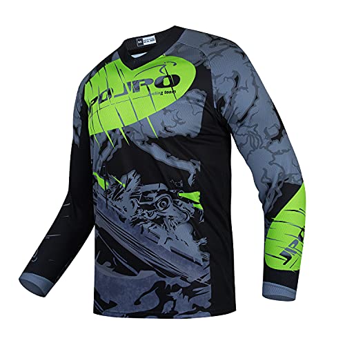 Kinder Radtrikot Downhill Shirts Jahre Mädchen Jungen Fahrrad MTB Kinderkleidung Langarm Powersports Fahrrad BMX Tops von JPOJPO