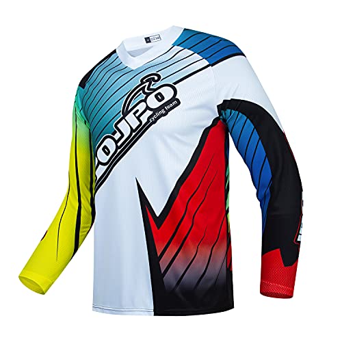 Kinder Radtrikot Downhill Shirts Jahre Mädchen Jungen Fahrrad MTB Kinderkleidung Langarm Powersports Fahrrad BMX Tops von JPOJPO