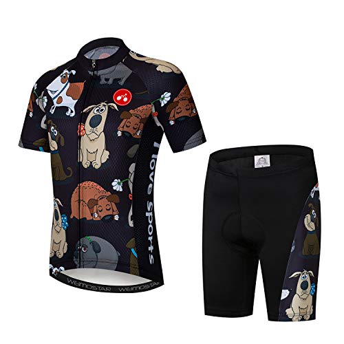 Kinder Radtrikot Set Kleidung Jungen Mädchen Shorts Pad Anzüge von JPOJPO