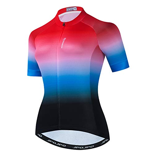 Radtrikot Damen Sportswear Fahrradbekleidung Mädchen Fahrrad Top MTB Trikots Atmungsaktiv S-2XL - - Brust 84/90 cm (M) von JPOJPO