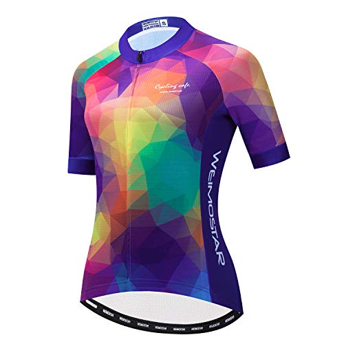 Radtrikot Damen Sportswear Fahrradbekleidung Mädchen Fahrrad Top MTB Trikots Atmungsaktiv S-2XL - - Brust 84/90 cm (M) von JPOJPO