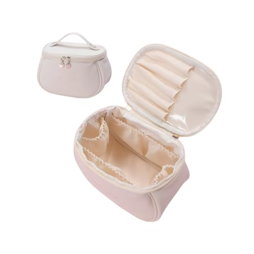 Reise-Make-up-Tasche, Damen-Kosmetiktasche, wasserdicht, PU-Leder, Kulturbeutel, mit Griff, für Damen, Reiseutensilien Reise-Make-up-Tasche, Damen-Kosmetiktasche, wasserdicht, PU-Leder, Kulturbeutel, mit Griff, für Damen, Reiseutensilien von JPORSHU