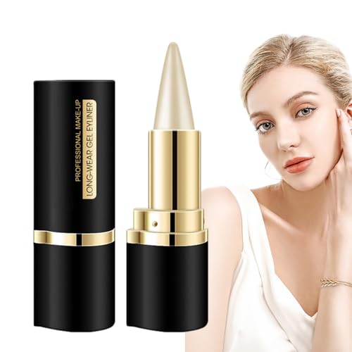 Eyeliner-Stift, Eyeliner Gel Stick Makeup Eyeliner, Mattschwarzer Eyeliner-Stift, Eyeliner-Gel-Stick, Make-up-Eyeliner, Hochleistungs-Liner für Frauen Jpsdows von JPSDOWS