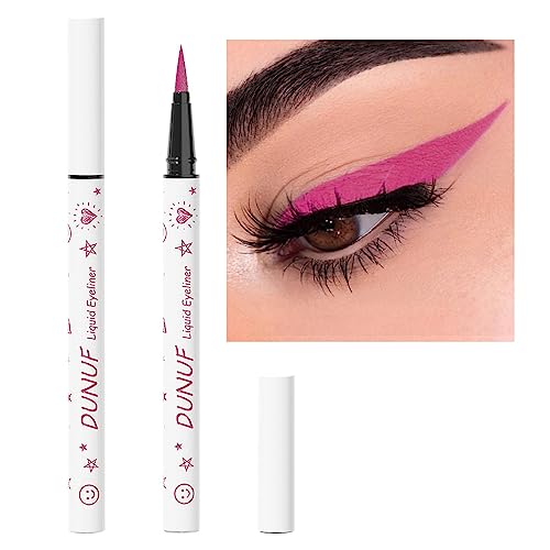 Eyeliner-Stift flüssig, Langanhaltendes Augen-Make-up auf der Wasserlinie, Bunter, langlebiger, rutschfester, den ganzen Tag wasserdichter Augen-Make-up-flüssiger Eyeliner-Farb-Eyeliner-Stift Jpsdows von JPSDOWS