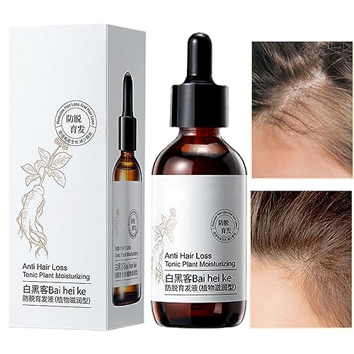 Haarverdickungsöl | Haarwachstumsprodukt, Anti-Haarausfall-Öl für Frauen 60 ml, pflanzliches Haarwachstumsöl ionisch, pflegendes Öl für von JPSDOWS