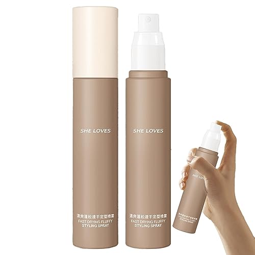 Weiches Haarspray - Volumenspray für Haare, tragbares Haarspray mit trockener Konsistenz mit Verdickungs- und Styling-Effekten für Männer und Frauen von JPSDOWS