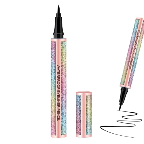 Langlebige Eyeliner,Hochpigmentierter flüssiger Eyeliner-Stift, tierversuchsfreie Eyeliner - Schönheitsprodukte für Dating, Party, Zuhause, Zusammenkünfte, Reisen, Arbeiten Jpsdows von JPSDOWS