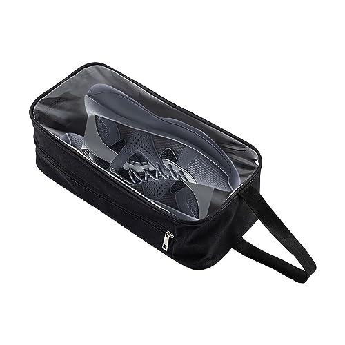 Reisetasche für Schuhe – Wasserfeste Tasche | Staubdichte platzsparende Schuhtasche mit Reißverschluss für Frauen Jpsdows, Schwarz , 1 von JPSDOWS