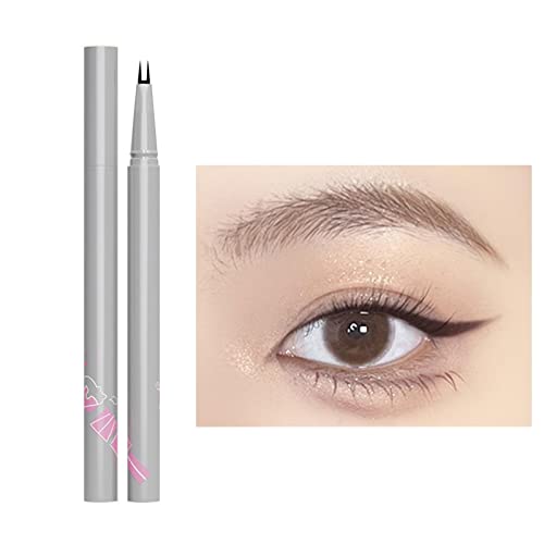 Unterer Wimpernstift mit doppelter Spitze,Flüssige Eyeliner für Frauen | Wasserdicht, langlebig, Doppelspitze, Wimpernstift für den unteren Wimpernbereich, schweißfest für Frauen-Make-up Jpsdows von JPSDOWS