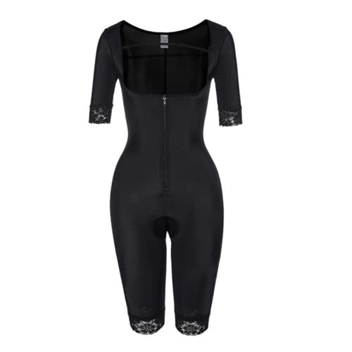JPXJGT Shapewear Women's Fajas Colombianas Reductoras Moldeadoras Figure-Shaping Body Shaper Tummy Control Bodysuit Shaping(Color:Black,Size:M) von JPXJGT