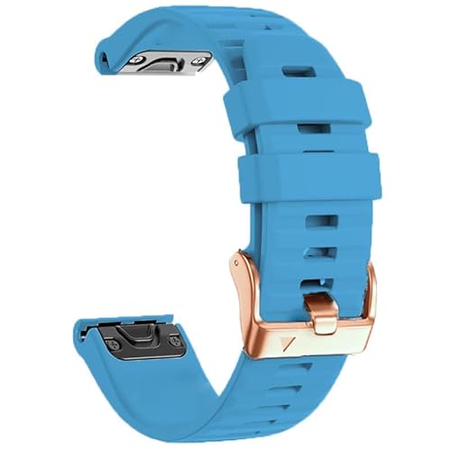 20mm Smart Watch Band Straps For Garmin Fenix 7S/5S Plus/6S/6S Pro Quick Release Strap Silicone Bracelet Rose gold Accessories von JPXXFM