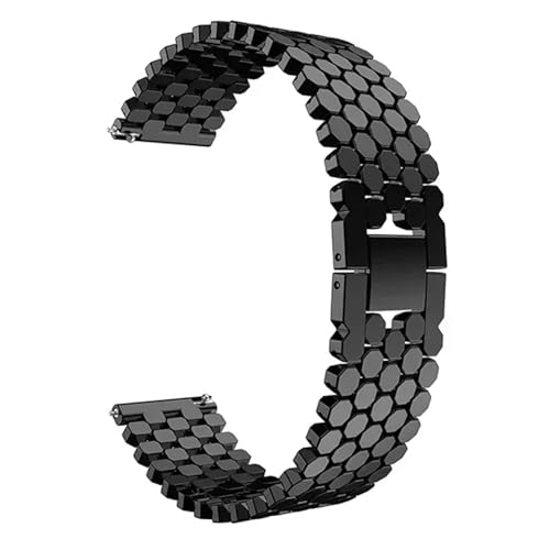 22 mm 20 mm Edelstahlgurt für Samsung Galaxy Watch 3 45mm Bandausrüstung S3 Active 2 für Uhrenarmband Uhrenbänder von JPXXFM