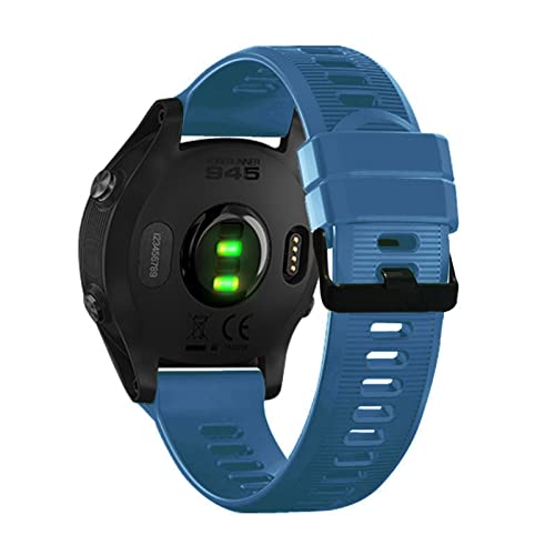 22mm Silicone Watchband For Garmin Forerunner 945 935 Watch Easy Fit Wrist Band Strap von JPXXFM