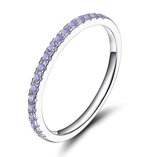 2mm Sterling Silber Silber Ehering Ehering Cubic Zirkonia Halb Eternity Stapelable Ringgröße 3-13 2mm Sterling Silber Silber Ehering Ehering Cubic Zirkonia Halb Eternity Stapelable Ringgröße 3-13 von JPXXFM