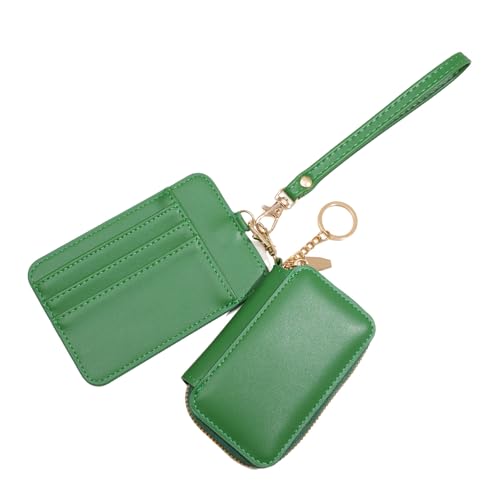 Armband Wallets Duals Beutelschlüssel Ring Brieftasche kleine Brieftasche mit Münzbeutelkarte Halter Reise Sport im Freien um Schlüsselringbriefen um von JPXXFM