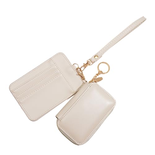 Armband Wallets Duals Beutelschlüssel Ring Brieftasche kleine Brieftasche mit Münzbeutelkarte Halter Reise Sport im Freien um Schlüsselringbriefen um von JPXXFM