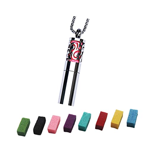 Aufbewahrungsanhänger in Edelstahlkragenkragenkragenkragenketten Juwely für Frauen verwendet Farbe von JPXXFM