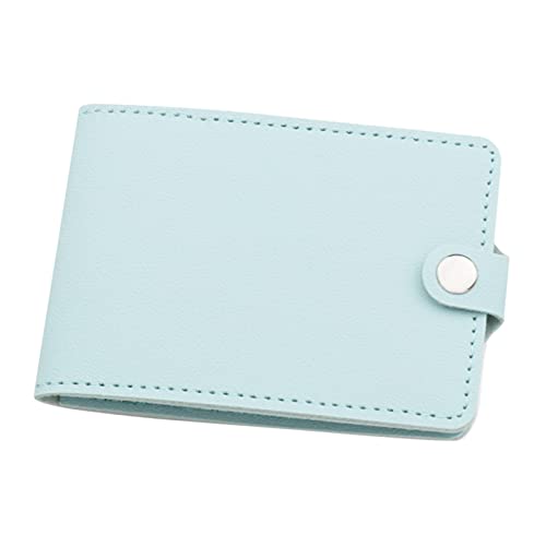 Brieftasche für Jungen über 10 ID Kurzer Brieftasche Feste Farbe HaSp -Geldbeutel -Karten -Slots -Führerschein Deckung Kupplung S9 Plus Brieftasche Hülle von JPXXFM