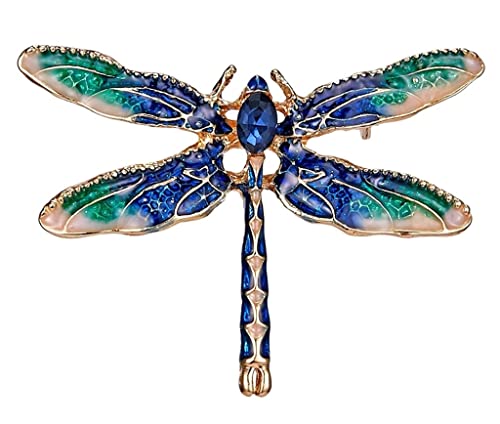 Brosche Pins Brosche Bouquet Brosche Geschenk Vintage Pin Strass -Steine Frauenbroschen Libelle Oramentbroschen mit Strauch Broschen Mode Brosche Pins Brosche Bouquet Brosche Geschenk Vintage Pin Strass -Steine Frauenbroschen Libelle Oramentbroschen mit Strauch Broschen Mode von JPXXFM
