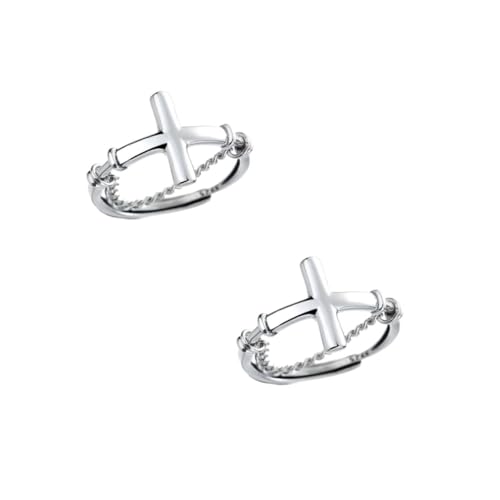 Goth Thumb Bracelets Key Helix Kette Roman Sterling Two Button Zeiger Finger Silber von JPXXFM