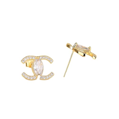 Hypoallergenic Earrings for Women S Silver Bow Studs with Crystals | Trendy Jewelry | Free Plated & Silver | Dainty Earrings for Sensitive Ears, Gifts, Weddings, Daily von JPXXFM