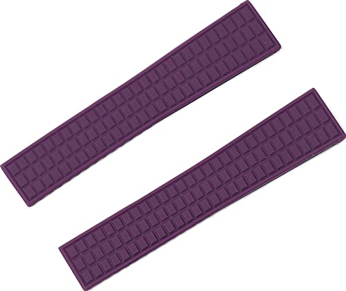 JPXXFM 18mm 19mm Uhrband für Patek -Gurt für Philippe Belt Ladies Gummi -Uhrenband von JPXXFM