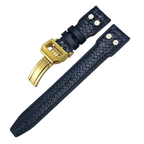 JPXXFM 20mm 21mm 22mm Nietnietwebige echte Leder -Uhrenband für IWC Big Pilot Portuser Pilot IW3777 Cowhide Watch Armband JPXXFM 20mm 21mm 22mm Nietnietwebige echte Leder -Uhrenband für IWC Big Pilot Portuser Pilot IW3777 Cowhide Watch Armband von JPXXFM