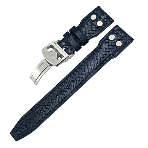 JPXXFM 20mm 21mm 22mm Nietnietwebige echte Leder -Uhrenband für IWC Big Pilot Portuser Pilot IW3777 Cowhide Watch Armband JPXXFM 20mm 21mm 22mm Nietnietwebige echte Leder -Uhrenband für IWC Big Pilot Portuser Pilot IW3777 Cowhide Watch Armband von JPXXFM