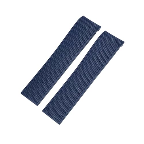 JPXXFM 21 mm 20 mm 19mm Gummi -Silikon -Uhrband ， für Eroberung Hydroconquest L3 Faltschnalle Schwarzer wasserdichtes Uhrengurt von JPXXFM