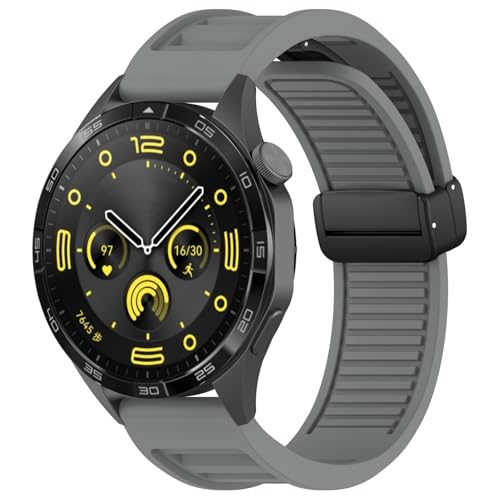 JPXXFM 22 mm Träger für GT3 SE/Watch 4pro Silikon Magnetic Schnallenband für Uhr GT2 3 4 GT3 Pro 46 mm Armband Armbänder von JPXXFM