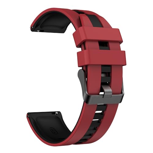 JPXXFM 22mm Silikonersatz für Uhr 4 3 Pro GT4 3 Pro 46mm Sportgurt für GT3 Buds Ultimate Band Handgelenk Armband Uhrenbandbänder von JPXXFM
