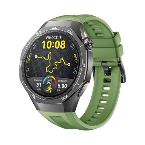 JPXXFM 22mm Smart Watch Armband für Uhr GT 5 Pro 46 mm offizielles Silikonarmband für Uhr GT 5 Pro Soft Sport Armband Watchbänder von JPXXFM