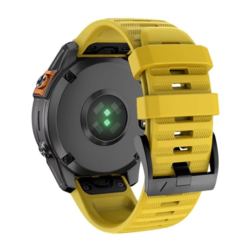 JPXXFM 22mm Uhrenband für Fenix ​​6 Pro/Fenix ​​6/Fenix ​​7/Fenix ​​7 Pro/Fenix ​​5/Epix Pro 47mm, 22mm Schnellanpassungsweicher Silikongurt für Forerunner 965/955/945/935 von JPXXFM