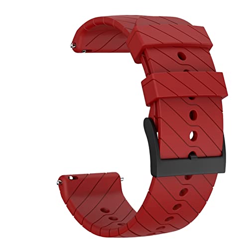 JPXXFM 24mm Replacement Silicone Smart Watch Straps For Suunto D5/7/9/Baro Spartan Sport Wrist HR Baro Smartwatch WatchBands Bracelet von JPXXFM