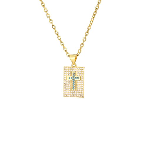 JPXXFM Accessoires für Männer und Frauen überqueren Halskette Feminine Freundin Paar Collarbone Kette Beliebtes Ornament Hochzeitstag, Valentinstag, Weihnachtsgeburtstag Geschenk von JPXXFM