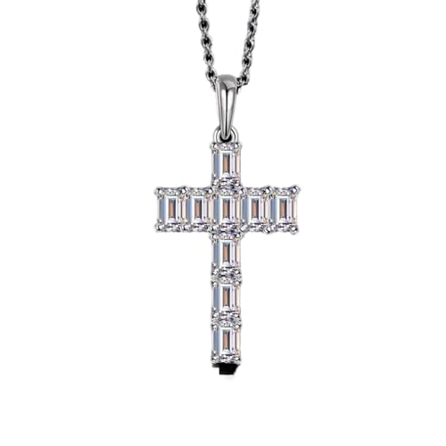 JPXXFM Anhänger Moissanit Solid Sterling 925 Halskette für Frauenschmuck für Verlobung Weihnachten JPXXFM Anhänger Moissanit Solid Sterling 925 Halskette für Frauenschmuck für Verlobung Weihnachten von JPXXFM