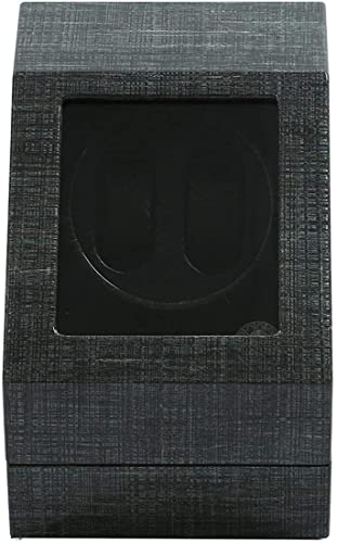 JPXXFM Automatic Watch Winder Box Double, Wooden Black 2+3 for 2 Watches Winders Display Box Storage Case von JPXXFM